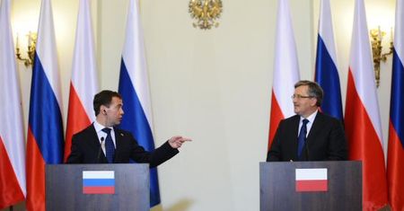 Tam nie miał się pojawić - wizyta Miedwiediewa w Polsce