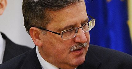 Choroba zaatakowała Bronisława Komorowskiego