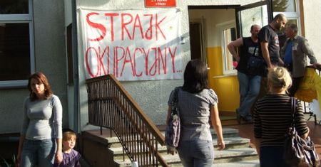 ZNP manifestuje w obronie przedszkola w Biskupcu