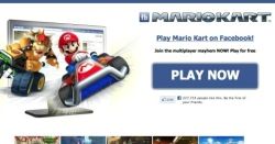 Uwaga na "Mario Kart" na Facebooku