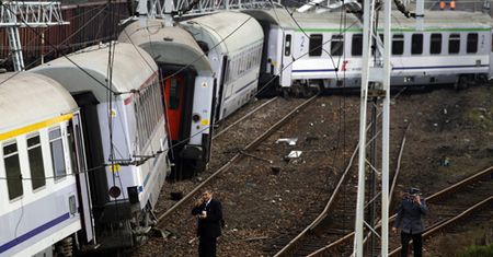 Chwile grozy pasażerów - wykoleił się pociąg na Śląsku