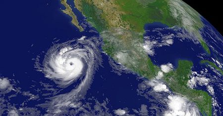 Huragan Norbert zaatakował półwysep Baja California