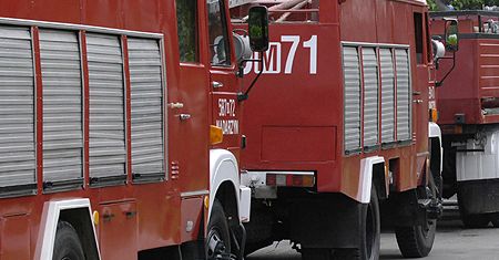 Prywatny śmigłowiec lądował w ogródku; 1 osoba ranna