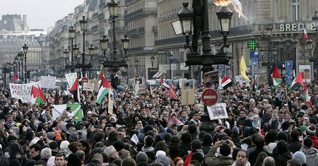Europa manifestuje przeciw walkom w Strefie Gazy