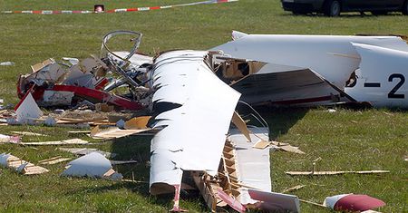 Wypadek szybowca na Lubelszczyźnie; 2 osoby w szpitalu