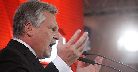Kwaśniewski: popieram Szmajdzińskiego; "Leszek i Jurek" na konwencji SLD