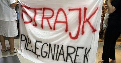 Strajkujące pielęgniarki zaczęły głodówkę