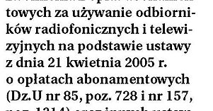 Dowiedz się, jak nie płacić abonamentu RTV