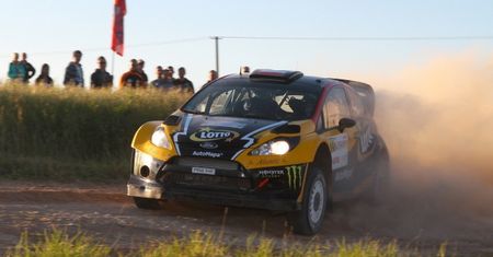 Rajd Polski: "Hołek" dachował na OS13
