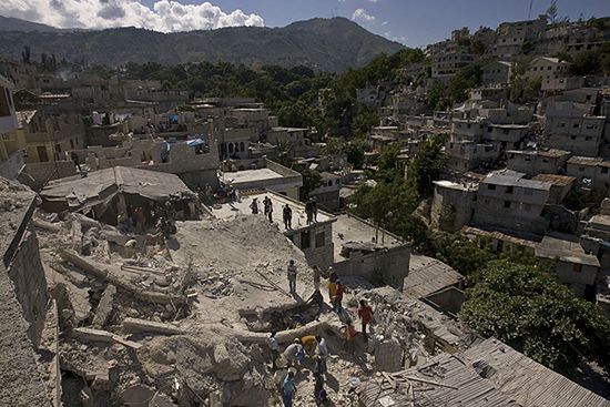 Kolejna szkoła zawaliła się na Haiti