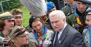 Dzień Polski i Lech Wałęsa na Światowym Jamboree Skautowym w Anglii