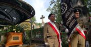 Pogrzeb żołnierza AK na Cmentarzu Rakowickim