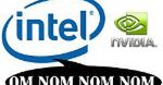 Intel w szybkim tempie zabiera udziały Nvidii