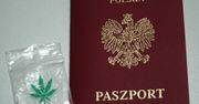 Na odprawie pokazał paszport z marihuaną w środku
