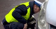 W Łodzi policjanci sprawdzali, czy kierowcy założyli zimowe opony