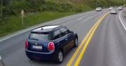 #dziejesiewmoto: kierowca mini dostaje nauczkę