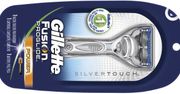 Gillette Fusion Proglide Silver Touch. Maszynka dla twardych mężczyzn o wrażliwej skórze