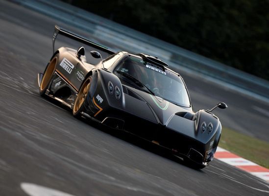 Pagani Zonda R na Nurburgringu