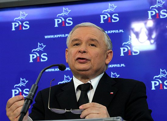 Okradli centrum wyborcze Kaczyńskiego