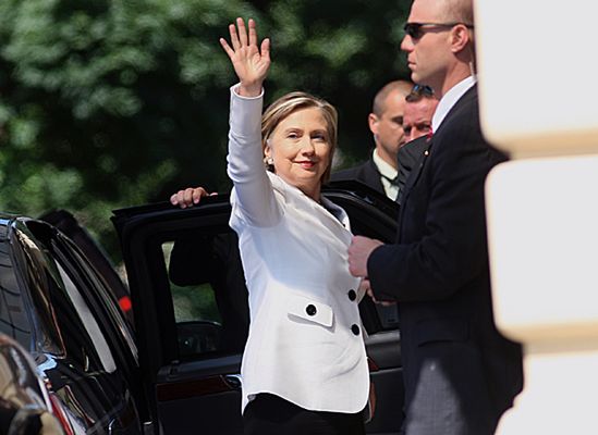 Hillary Clinton zakończyła wizytę w Polsce