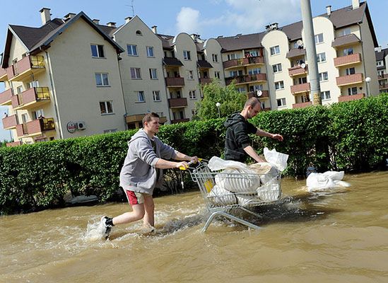 Wrocław walczy z wodą - relacja z powodzi