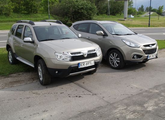 Dacia Duster kontra Hyundai ix35