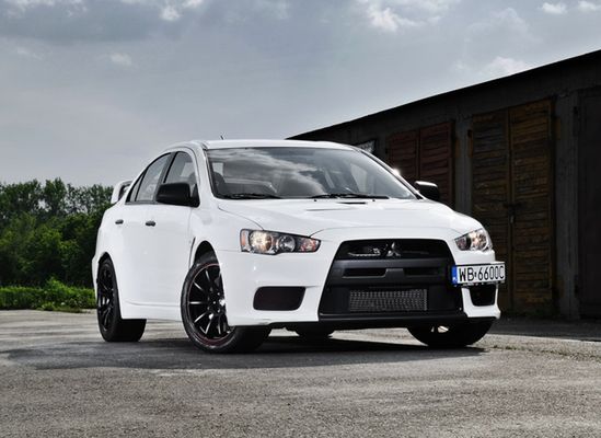 Lancer Evolution w ofensywie