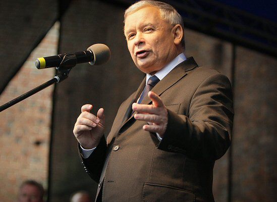 Kaczyński: zamiast być w Łomży, włóczę się po sądzie