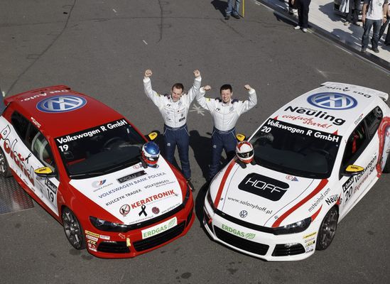 Polak na podium Scirocco R-Cup