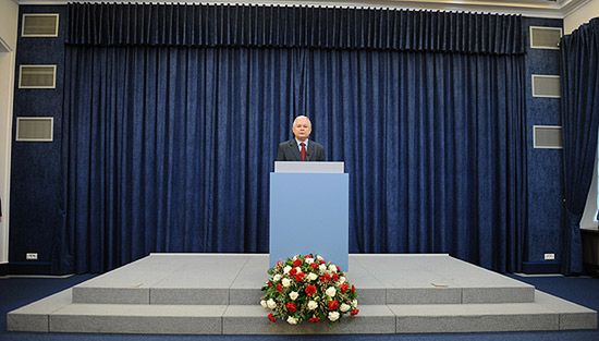 Lech Kaczyński: jest pewien problem z Komorowskim
