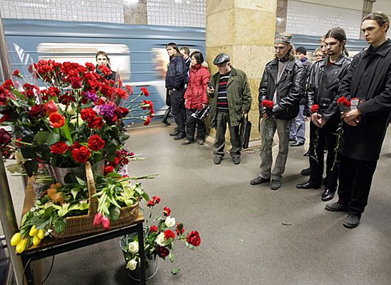 Rośnie liczba ofiar zamachów w moskiewskim metrze