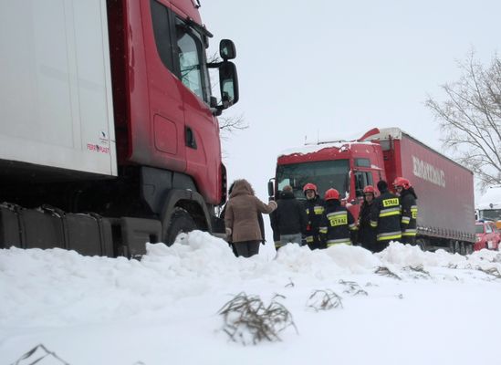 Zderzyły się dwa tiry - zginął kierowca