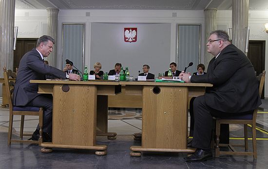 "Kornatowski umyślnie kłamał" - konfrontacja przed komisją