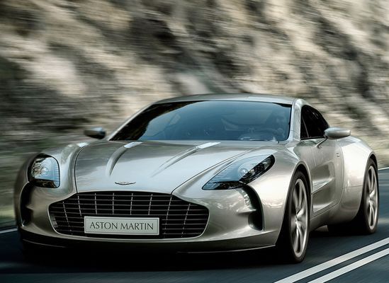 Aston Martin One-77 na Nurburgring