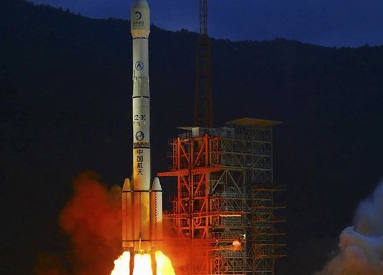 Wystartowała druga chińska sonda księżycowa
