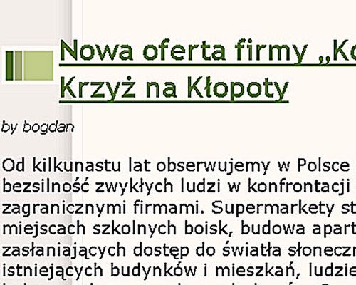 Ponury żart? "Poszukiwani obrońcy krzyża"