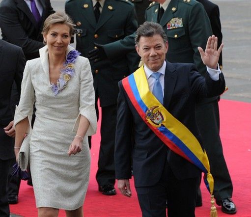 Juan Manuel Santos zaprzysiężony na prezydenta Kolumbii