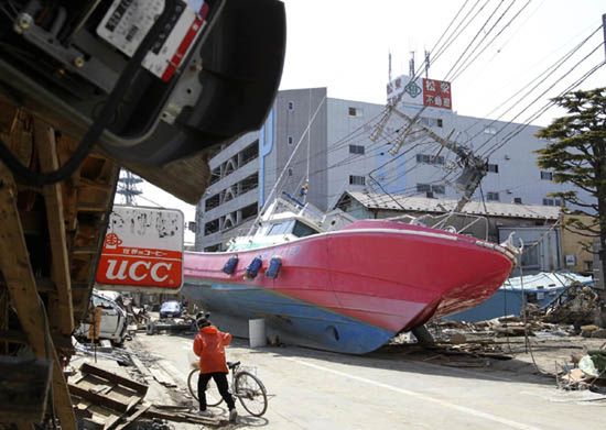 Znowu trzęsie Japonią - 7,1 stopnia w skali Richtera