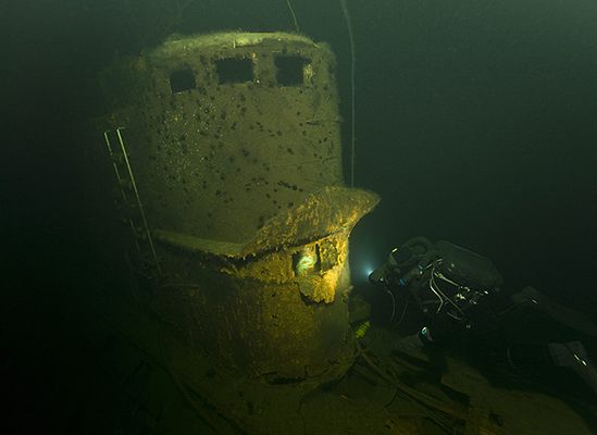 Wrak okrętu podwodnego na dnie Bałtyku to tylko złom