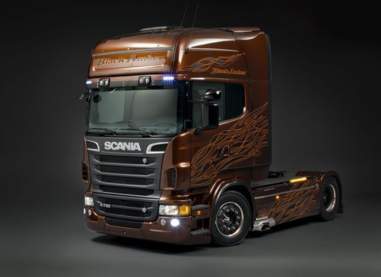 Scania V8 Black Amber by Svempas