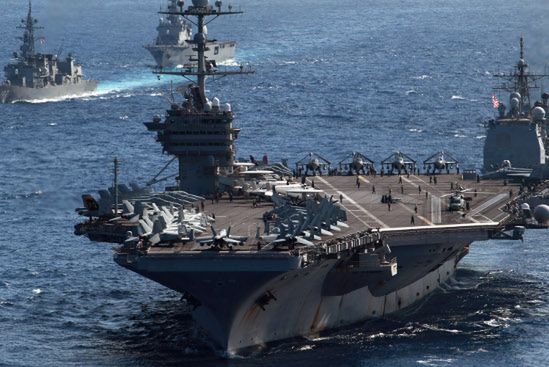 USA przemieszcza okręty wojenne bliżej Libii