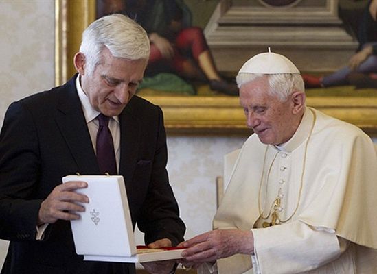 Papież przyjął przewodniczącego PE Jerzego Buzka