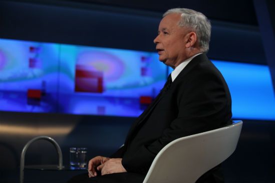 Jarosław Kaczyński drwi z Donalda Tuska