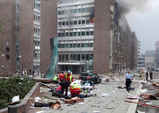 Potężna eksplozja w Oslo - 7 osób nie żyje, "to zamach"