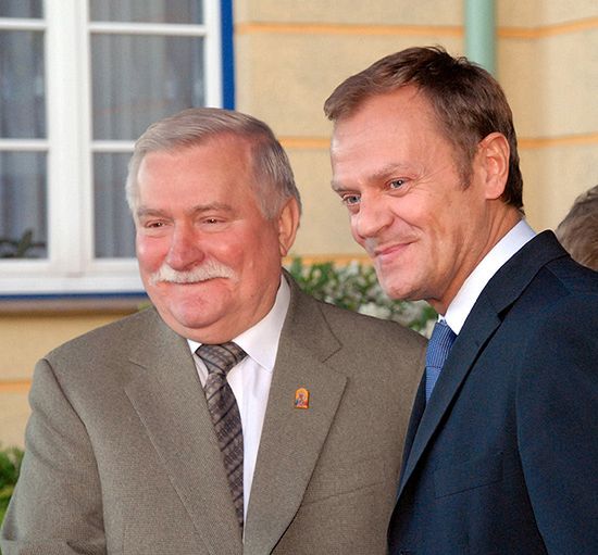 Tusk: nie będę sumieniem Lecha Wałęsy