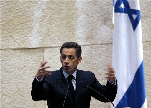 Nicolas Sarkozy wezwał Izrael do zaprzestania kolonizacji