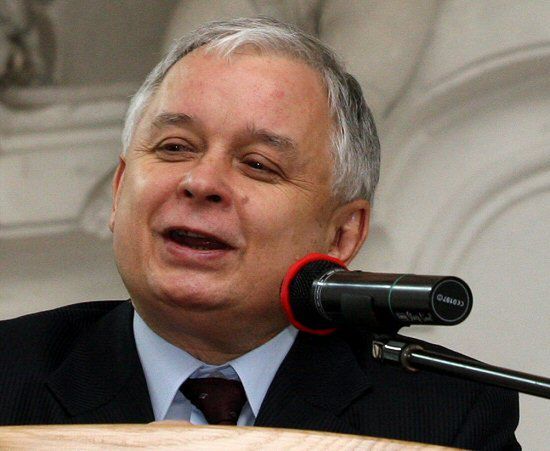 L.Kaczyński: kryzys ukraiński równie groźny jak gruziński