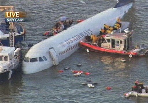 W USA samolot spadł do rzeki. Uratowano 155 osób