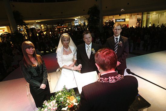 Pierwszy w Polsce ślub w hipermarkecie