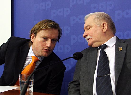Szef fundacji Wałęsy uderzył, ale "nie jest agresywny"